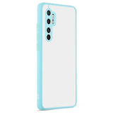 Xiaomi Mi Note 10 Lite Kılıf Zore Hux Kapak Turkuaz