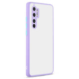 Xiaomi Mi Note 10 Lite Kılıf Zore Hux Kapak Lila