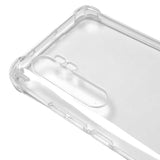 Xiaomi Mi Note 10 Lite Kılıf Zore Kamera Korumalı Nitro Anti Shock Silikon Renksiz