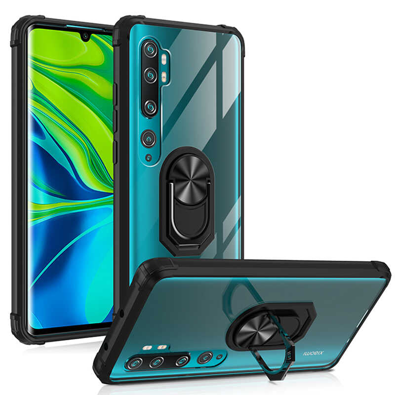Xiaomi Mi Note 10 Lite Kılıf Zore Mola Kapak Kırmızı
