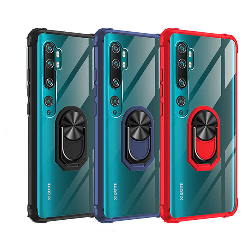 Xiaomi Mi Note 10 Lite Kılıf Zore Mola Kapak Kırmızı