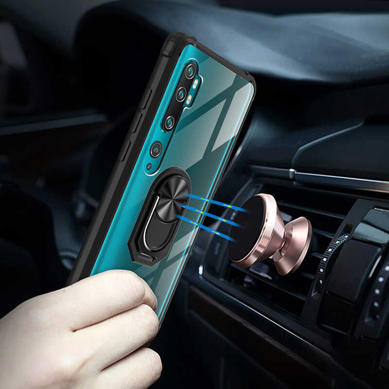 Xiaomi Mi Note 10 Lite Kılıf Zore Mola Kapak Kırmızı