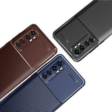 Xiaomi Mi Note 10 Lite Kılıf Zore Negro Silikon Kapak Kahverengi