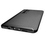 Xiaomi Mi Note 10 Lite Kılıf Zore Negro Silikon Kapak Kahverengi