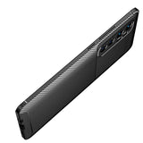 Xiaomi Mi Note 10 Lite Kılıf Zore Negro Silikon Kapak Kahverengi