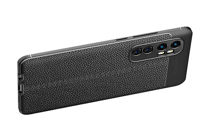 Xiaomi Mi Note 10 Lite Kılıf Zore Niss Silikon Kapak Kırmızı