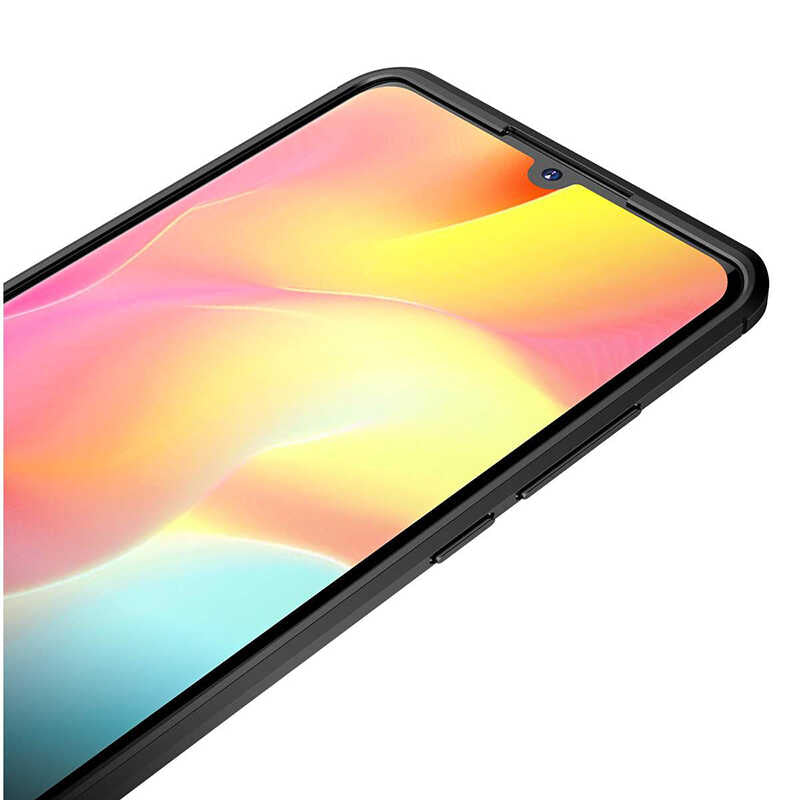Xiaomi Mi Note 10 Lite Kılıf Zore Niss Silikon Kapak Kırmızı