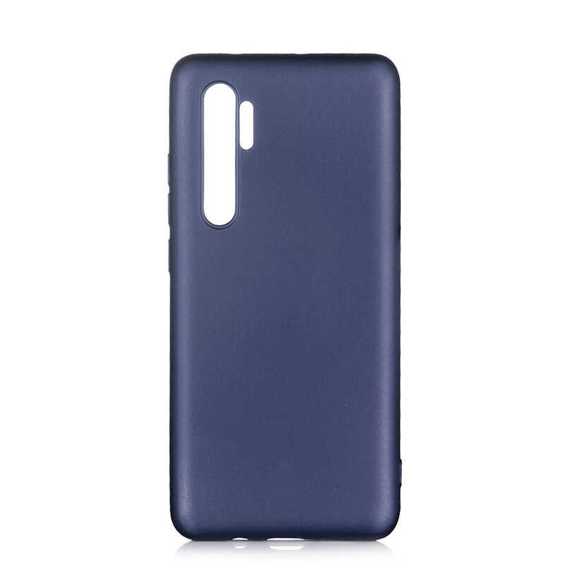 Xiaomi Mi Note 10 Lite Kılıf Zore Premier Silikon Kapak Siyah