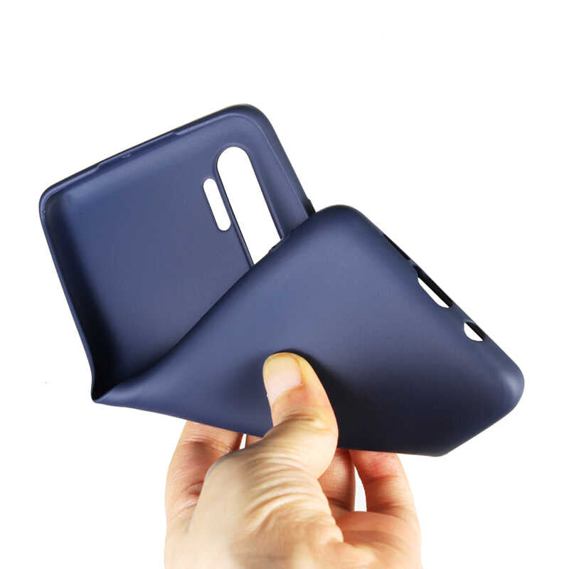 Xiaomi Mi Note 10 Lite Kılıf Zore Premier Silikon Kapak Siyah