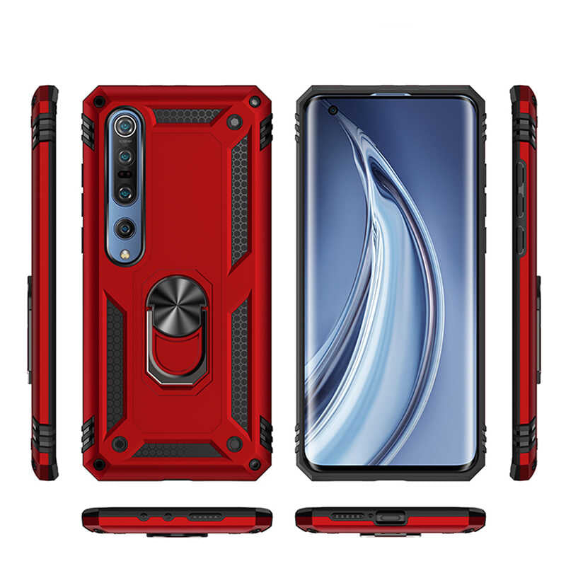 Xiaomi Mi Note 10 Lite Kılıf Zore Vega Kapak Rose Gold