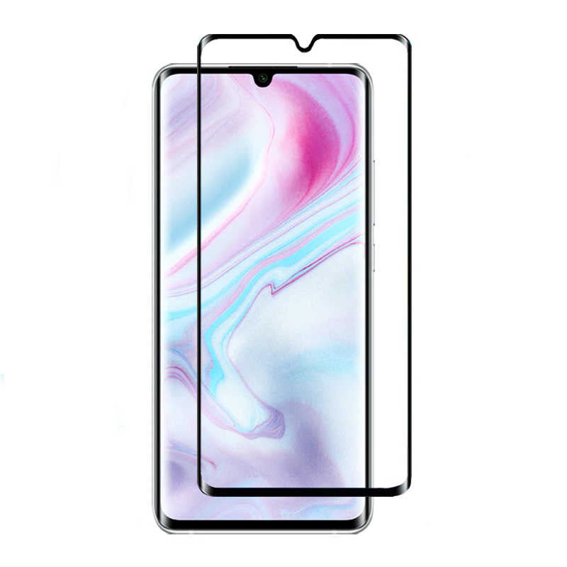 Xiaomi Mi Note 10 Zore Süper Pet Ekran Koruyucu Jelatin Siyah