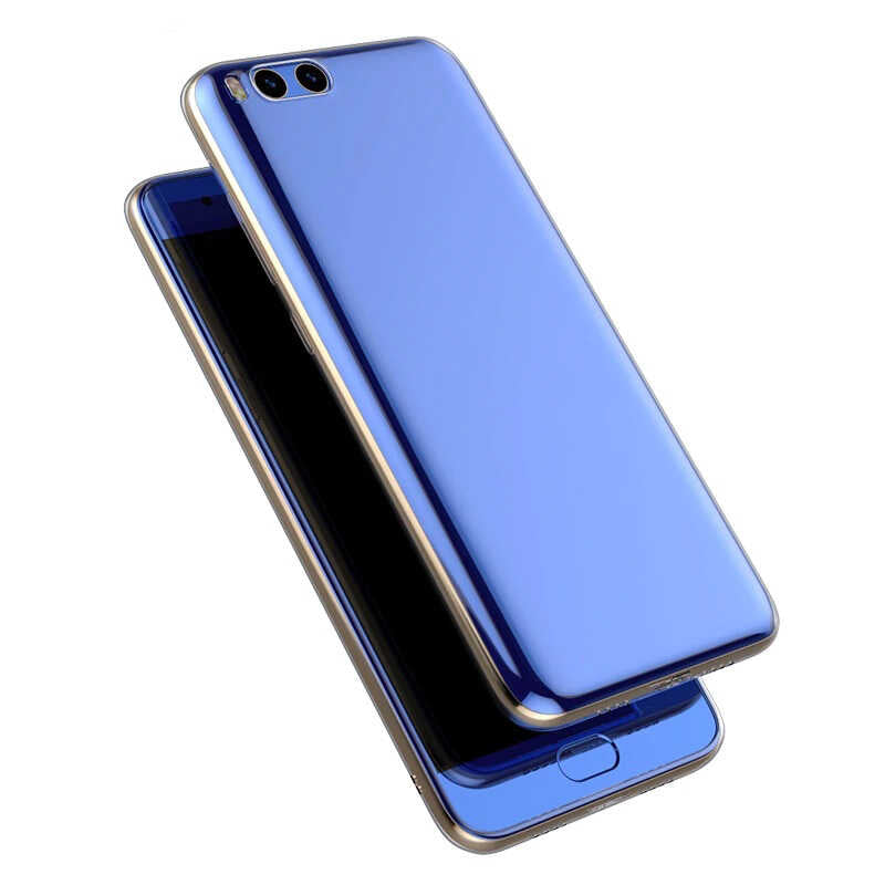 Xiaomi Mi Note 3 Kılıf Zore Süper Silikon Kapak Renksiz