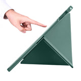 Xiaomi Mi Pad 5 Kılıf Zore Tri Folding Kalem Bölmeli Standlı Kılıf Kırmızı