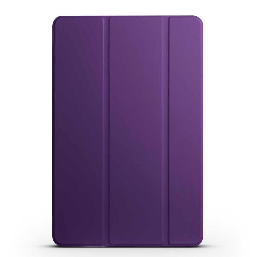 Xiaomi Mi Pad 5 Zore Smart Cover Standlı 1-1 Kılıf Mor