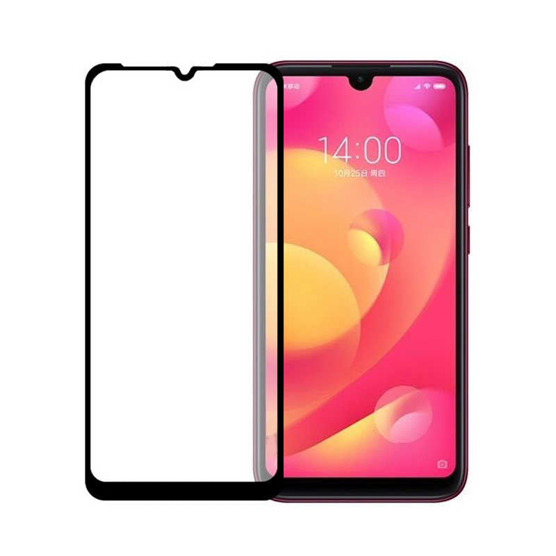 Xiaomi Mi Play Zore Kenarları Kırılmaya Dayanıklı Cam Ekran Koruyucu Siyah