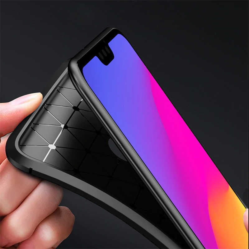 Xiaomi Mi Play Kılıf Zore Negro Silikon Kapak Lacivert