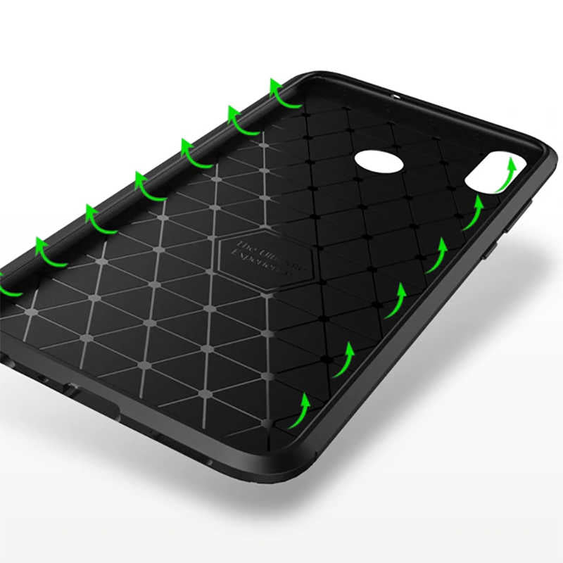 Xiaomi Mi Play Kılıf Zore Negro Silikon Kapak Siyah