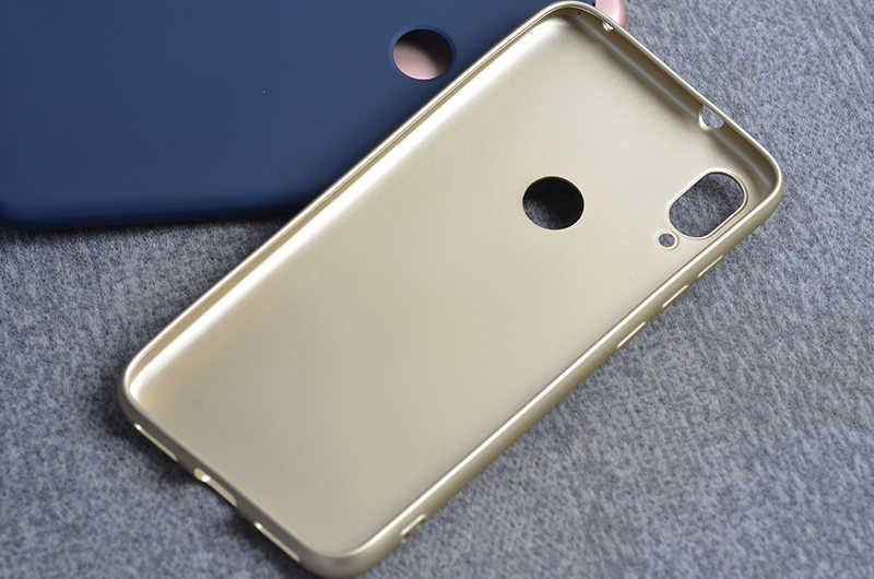 Xiaomi Mi Play Kılıf Zore Premier Silikon Kapak Rose Gold