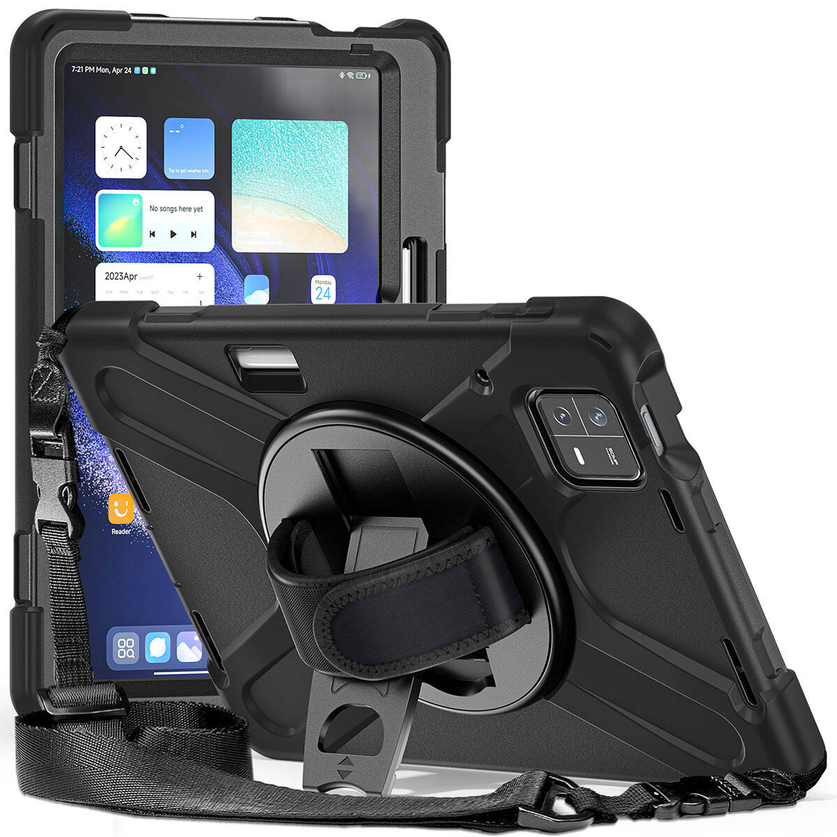 Xiaomi Pad 6 Zore Defender Tablet Silikon Siyah