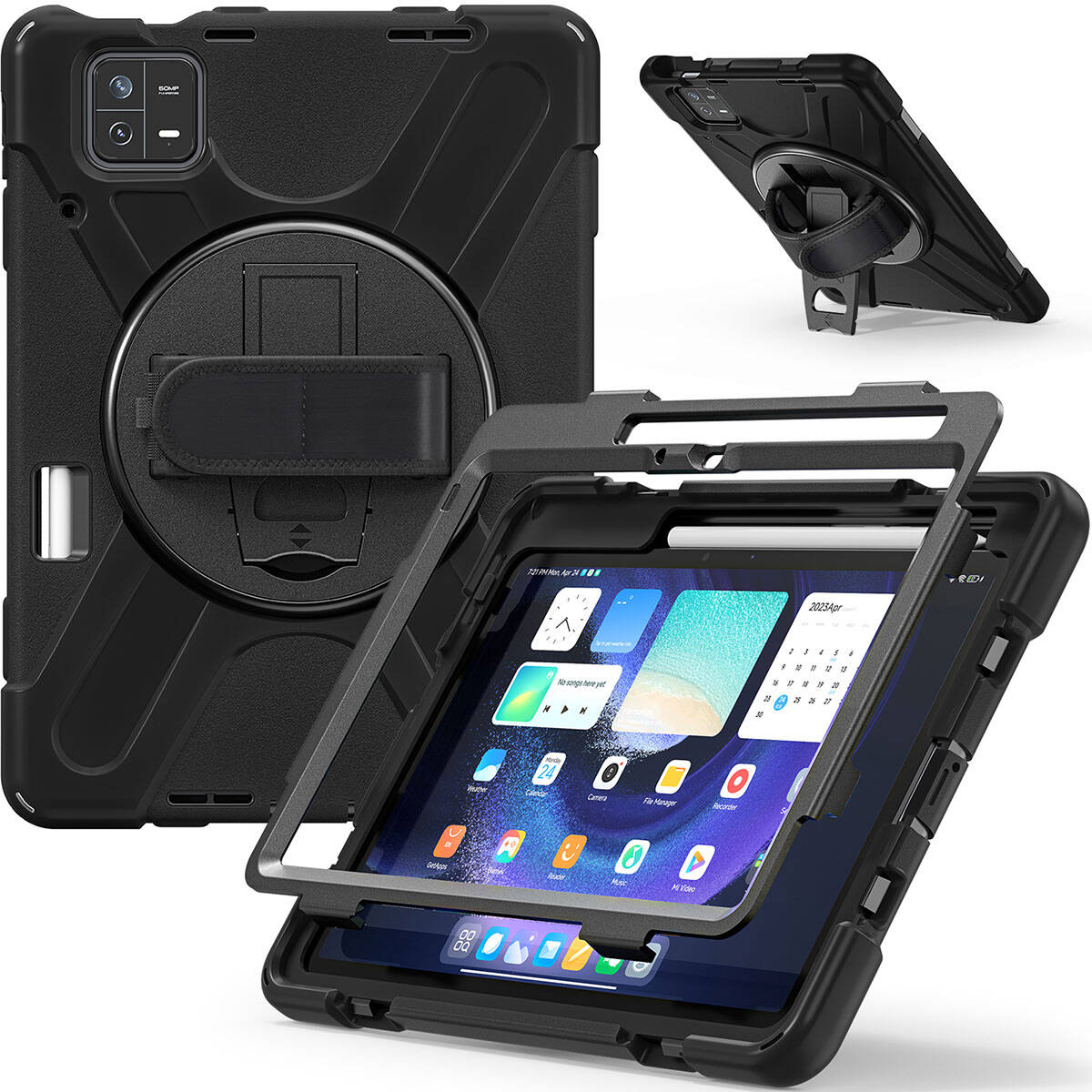 Xiaomi Pad 6 Zore Defender Tablet Silikon Siyah