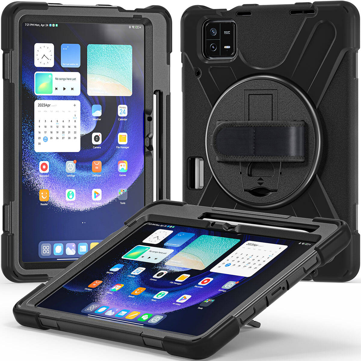 Xiaomi Pad 6 Zore Defender Tablet Silikon Siyah