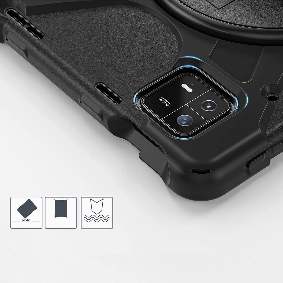Xiaomi Pad 6 Zore Defender Tablet Silikon Siyah