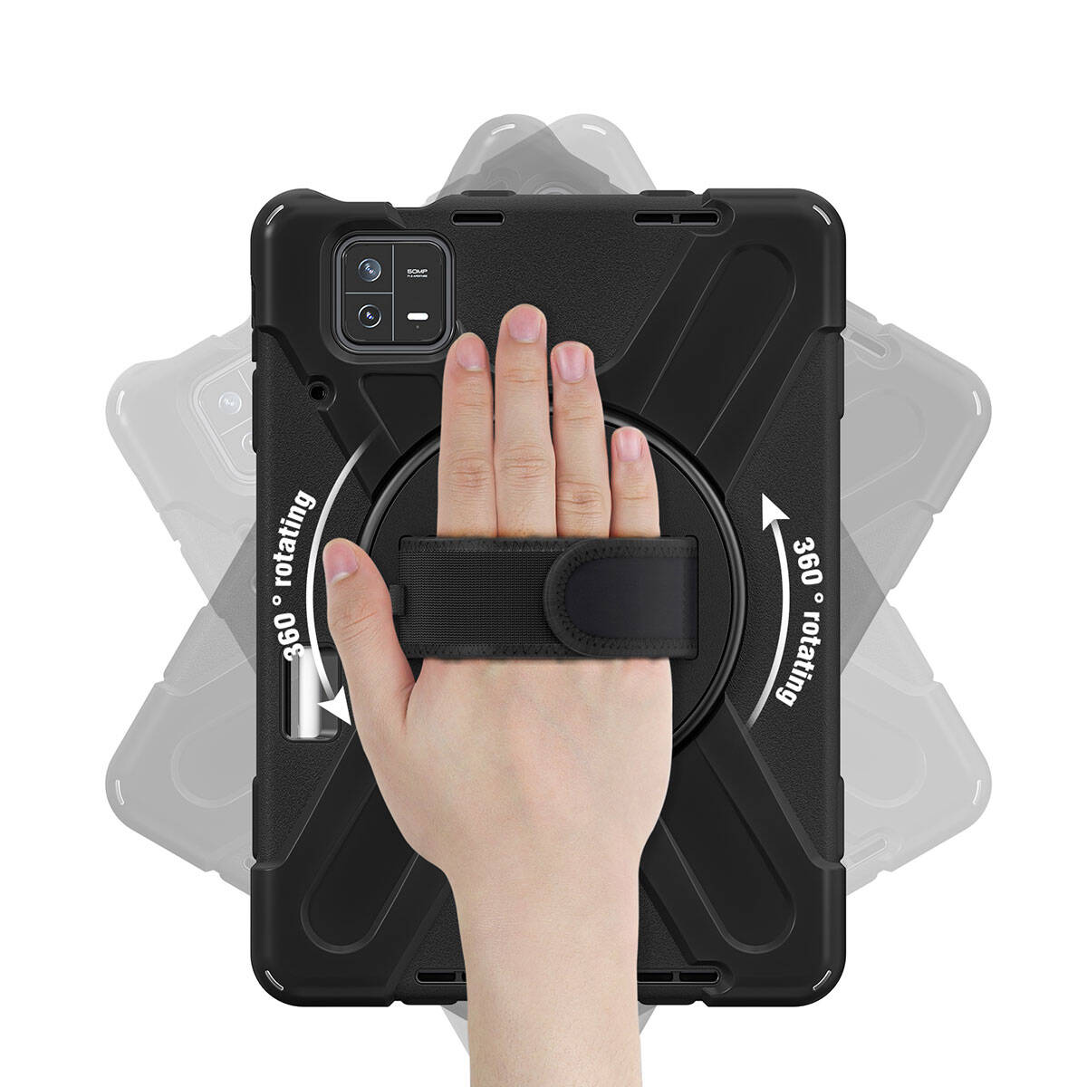 Xiaomi Pad 6 Zore Defender Tablet Silikon Siyah