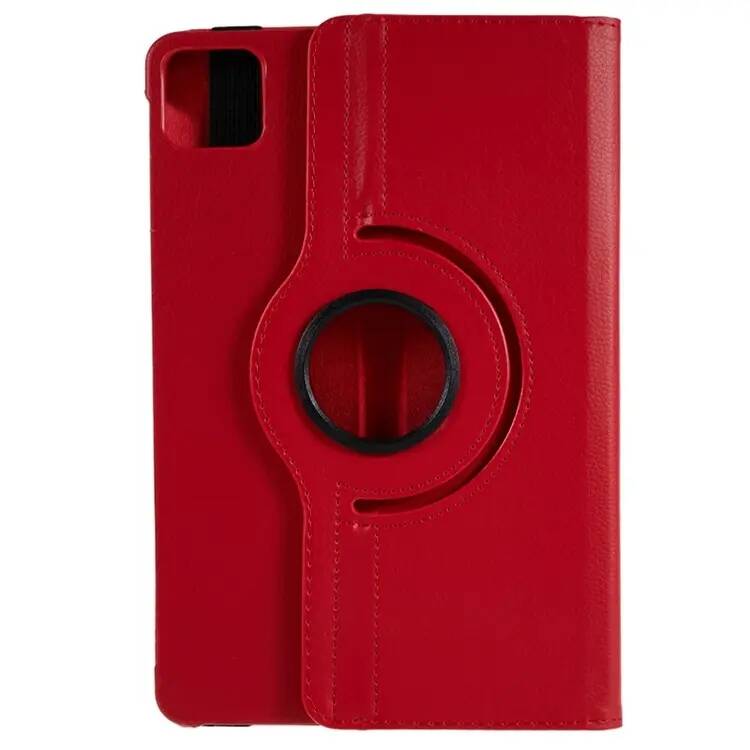 Xiaomi Pad 6 Zore Dönebilen Standlı Kılıf Pembe Koyu