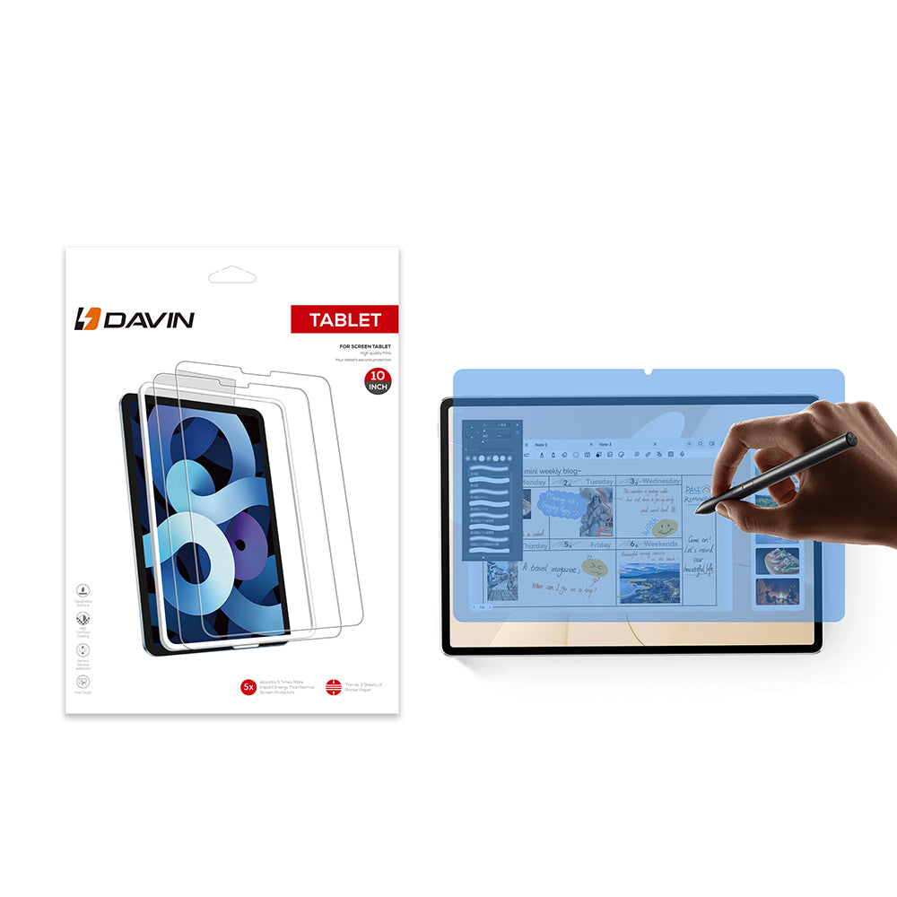Xiaomi Pad 7 Kağıt Hisli Mat Davin Paper Like Tablet Ekran Koruyucu Şeffaf