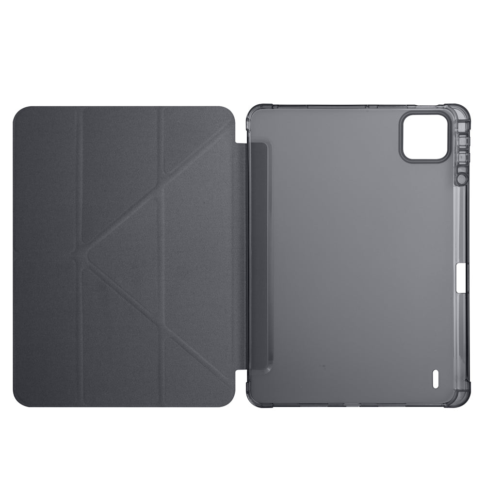 Xiaomi Pad 7 Pro Kılıf Zore Tri Folding Kalem Bölmeli Standlı Kılıf Lacivert
