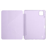 Xiaomi Pad 7 Pro Kılıf Zore Tri Folding Kalem Bölmeli Standlı Kılıf Mor
