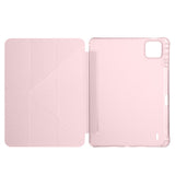 Xiaomi Pad 7 Pro Kılıf Zore Tri Folding Kalem Bölmeli Standlı Kılıf Mavi
