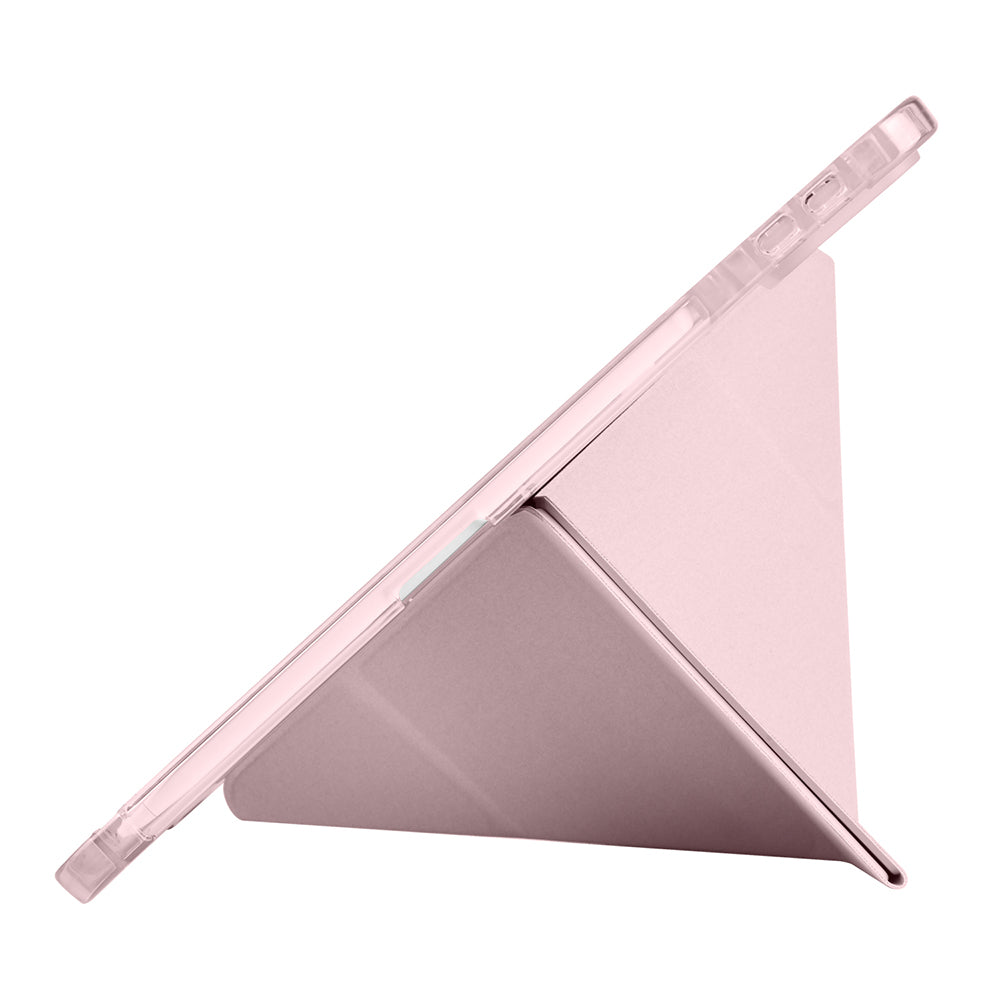 Xiaomi Pad 7 Pro Kılıf Zore Tri Folding Kalem Bölmeli Standlı Kılıf Mavi