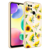 Xiaomi Poco C40 Kılıf Kamera Korumalı Desenli Sert Silikon Zore Epoksi Kapak NO2