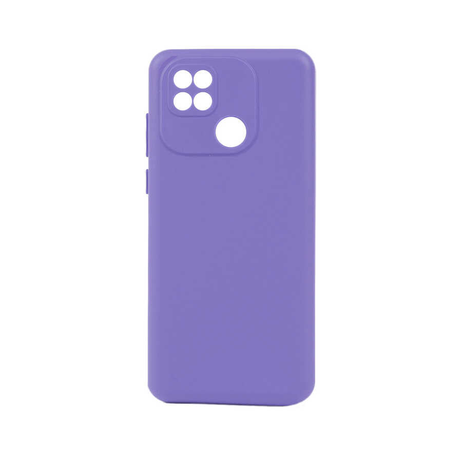 Xiaomi Poco C40 Kılıf Zore Biye Silikon Lila