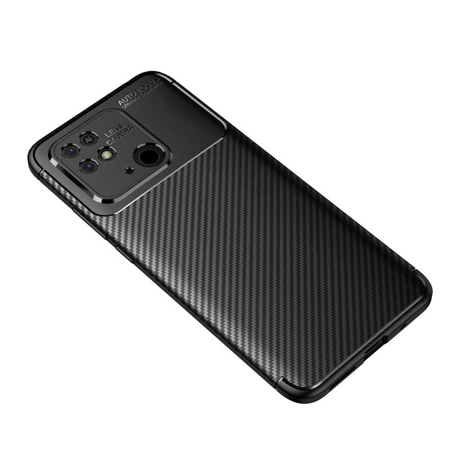 Xiaomi Poco C40 Kılıf Zore Negro Silikon Kapak Lacivert
