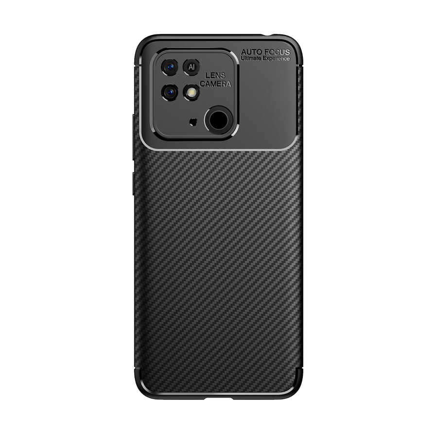 Xiaomi Poco C40 Kılıf Zore Negro Silikon Kapak Lacivert