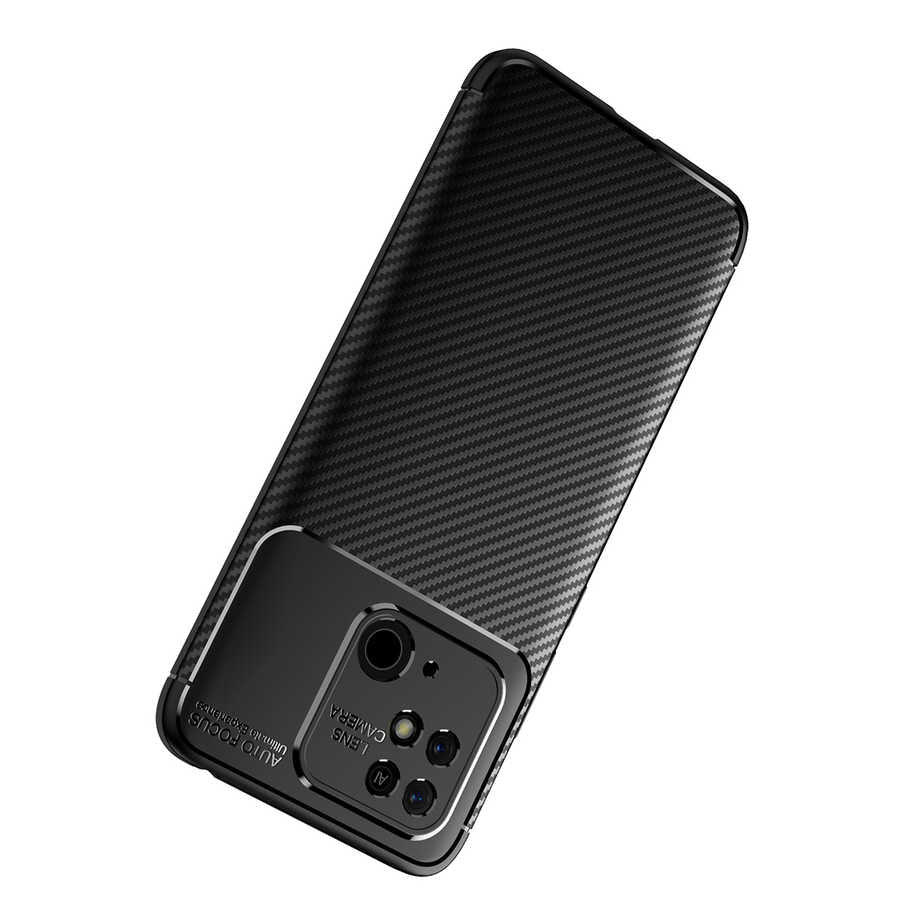 Xiaomi Poco C40 Kılıf Zore Negro Silikon Kapak Siyah