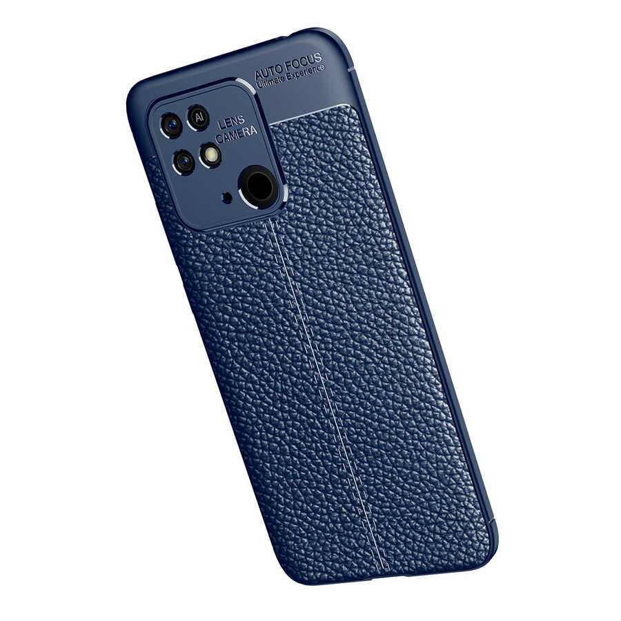 Xiaomi Poco C40 Kılıf Zore Niss Silikon Kapak Siyah