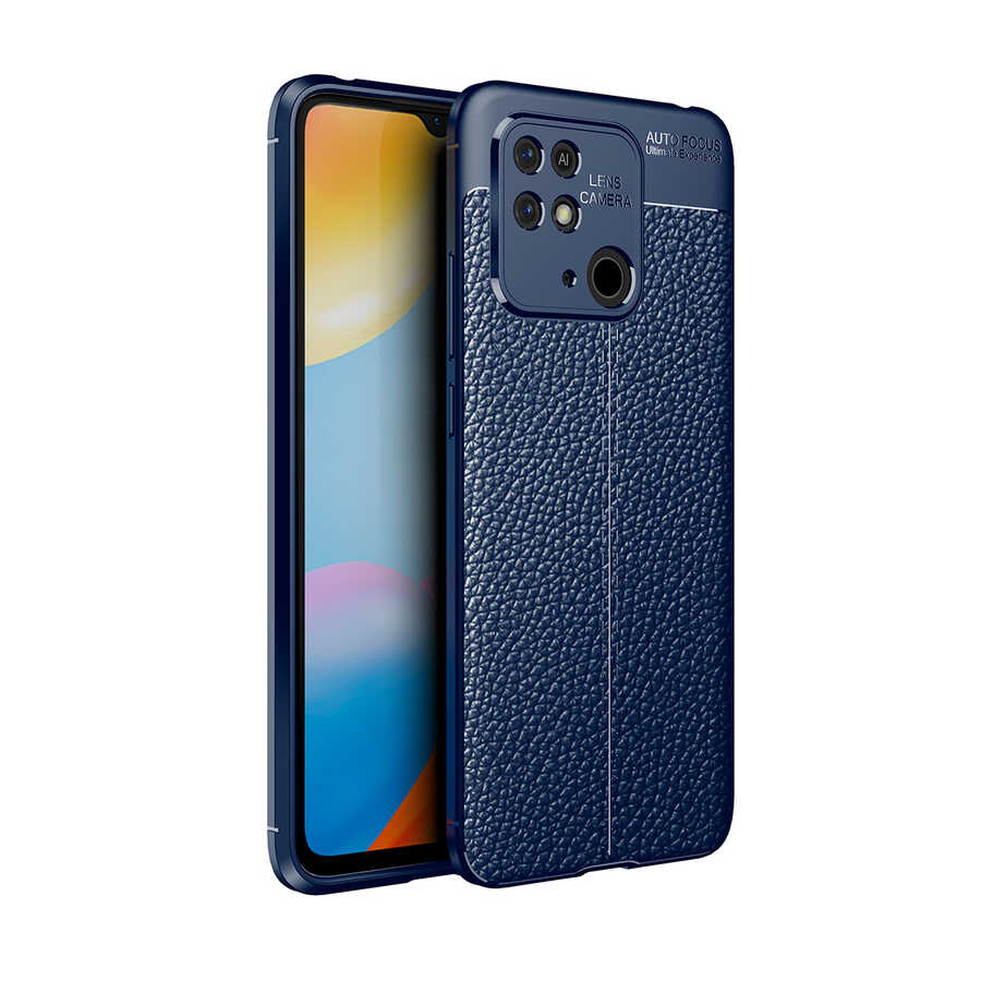 Xiaomi Poco C40 Kılıf Zore Niss Silikon Kapak Siyah