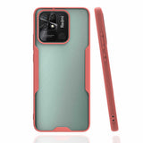 Xiaomi Poco C40 Kılıf Zore Parfe Kapak Pembe