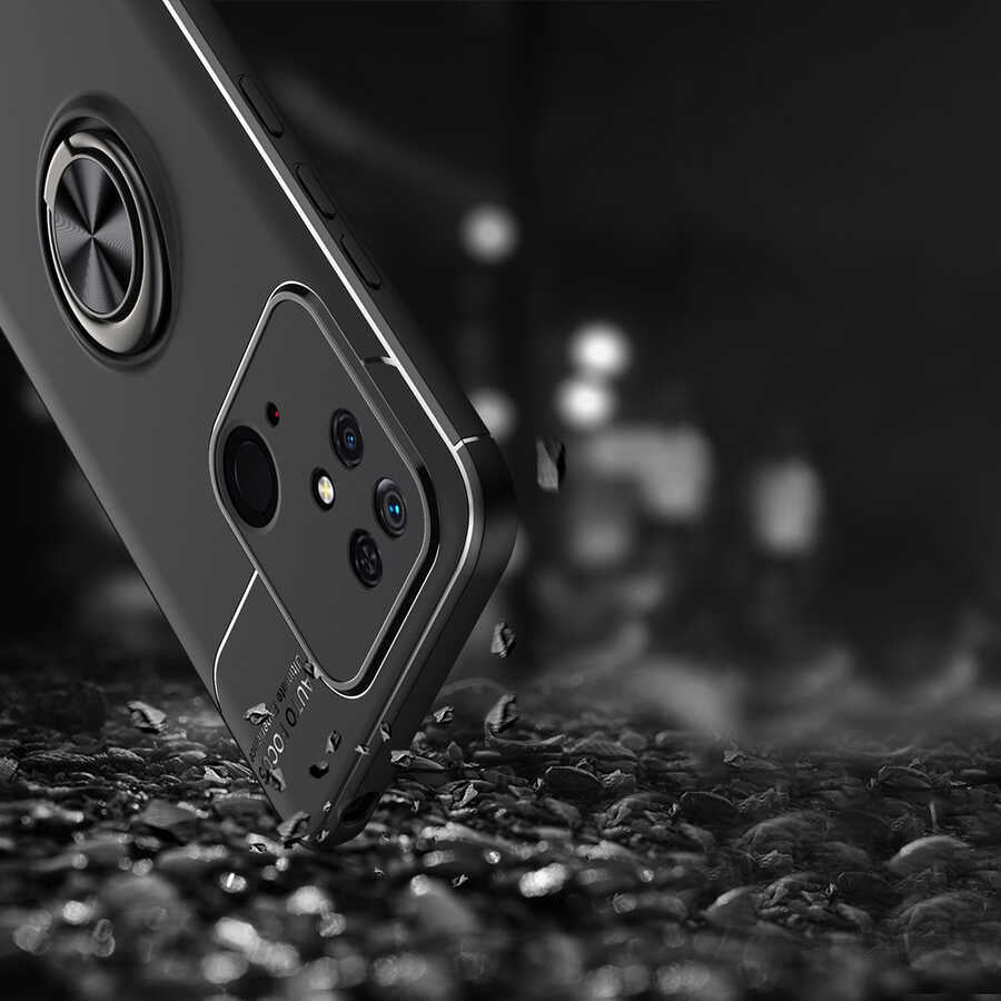 Xiaomi Poco C40 Kılıf Zore Ravel Silikon Kapak Mavi