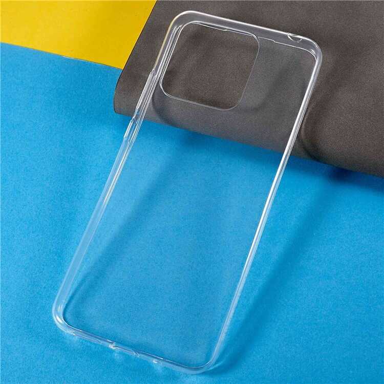 Xiaomi Poco C40 Kılıf Zore Süper Silikon Kapak Renksiz