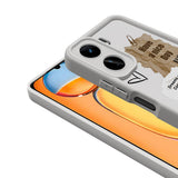 Xiaomi Poco C65 Kılıf Kamera Korumalı Baskılı Arka Yüzey Zore Klas Kapak Siyah