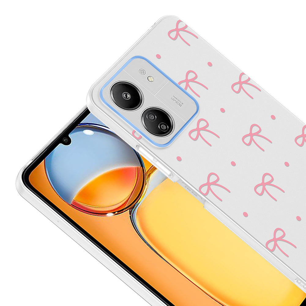 Xiaomi Poco C65 Kılıf Kamera Korumalı Desenli Zore Klip Kapak Fiyonk