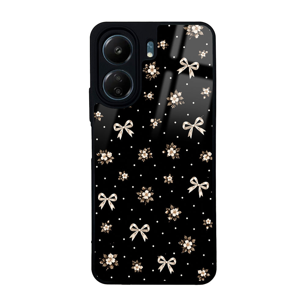 Xiaomi Poco C65 Kılıf Kamera Korumalı Desenli Zore Lusi Kapak Kahve Leopar