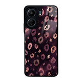 Xiaomi Poco C65 Kılıf Kamera Korumalı Desenli Zore Lusi Kapak Pembe Leopar