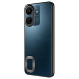 Xiaomi Poco C65 Kılıf Kamera Korumalı Logo Gösteren Zore Omega Kapak Rose Gold