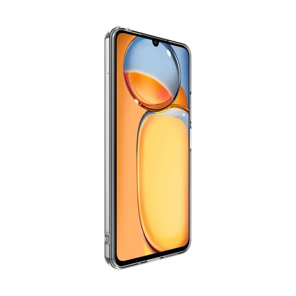 Xiaomi Poco C65 Kılıf Zore 2mm Anti Shock Silikon Renksiz