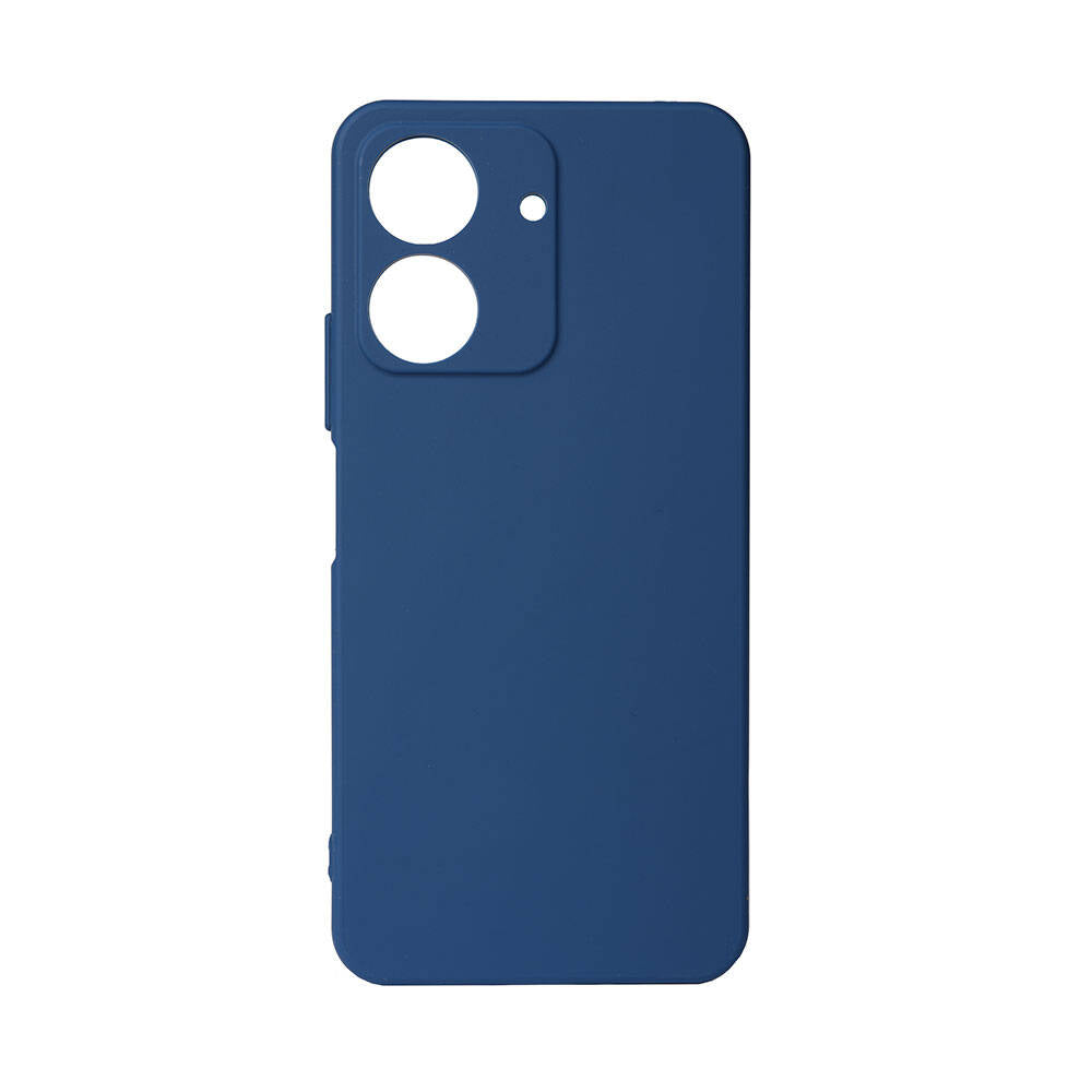 Xiaomi Poco C65 Kılıf Zore Biye Silikon Lacivert